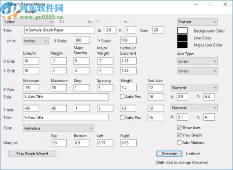 Graph Paper Maker(函数绘图工具)