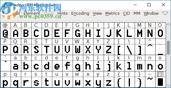 FontForge(字体编辑软件)