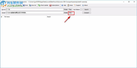 Batch Access Database Compactor