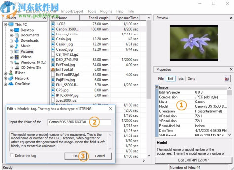 Exif Pilot(EXIF编辑器)