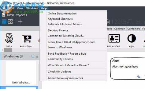 线框图软件(Balsamiq Wireframes)