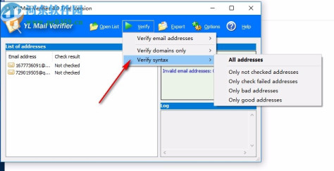 YL Mail Verifier(邮箱地址有效性验证器)