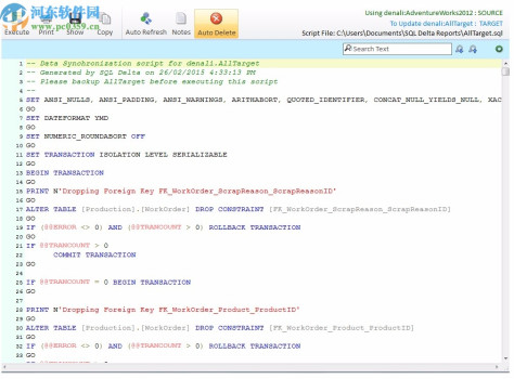 SQL Delta for SQL Server