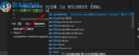 vscode中文快速输入插件