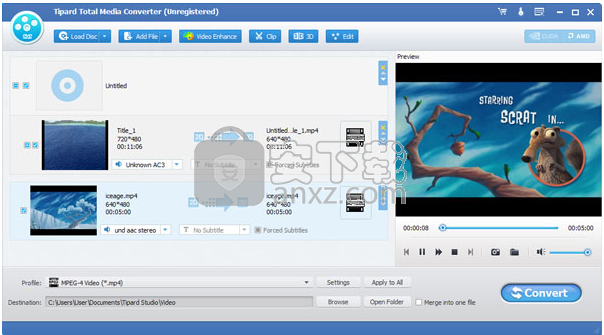 Tipard Total Media Converter(视频格式转换)
