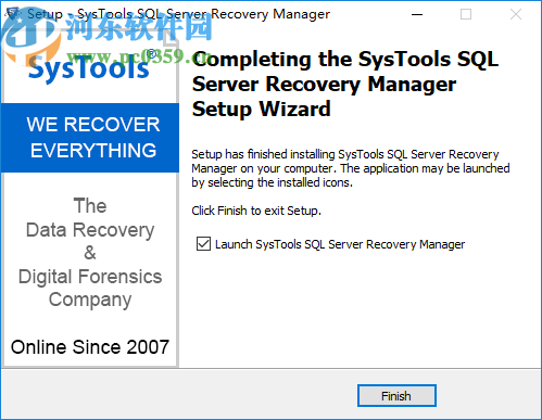 SysTools SQL Server Recovery Manager