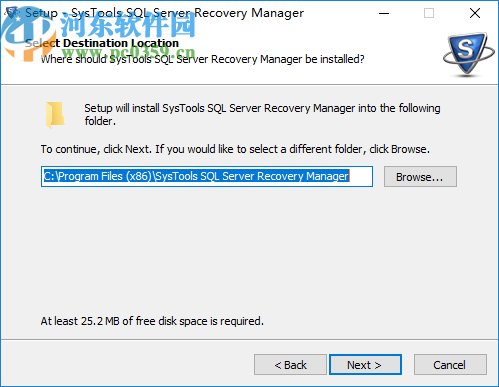 SysTools SQL Server Recovery Manager