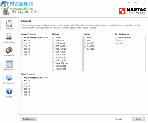 IIS Crypto(系统智能管理工具)