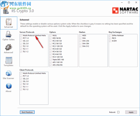 IIS Crypto(系统智能管理工具)