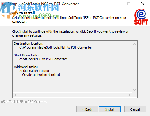 eSysInfoTools NSF to PST Converter(NSF到PST转换器)