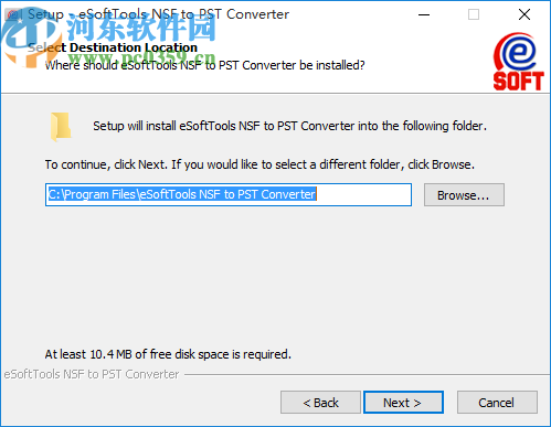 eSysInfoTools NSF to PST Converter(NSF到PST转换器)