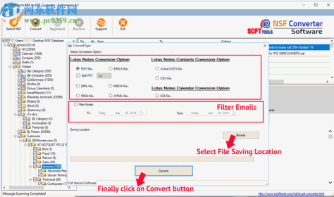 eSysInfoTools NSF to PST Converter(NSF到PST转换器)