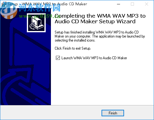 WMA WAV MP3 to Audio CD Maker(音频CD制作软件)