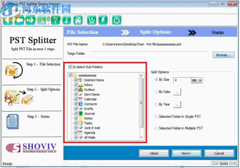 Shoviv PST Splitter(PST文件拆分)