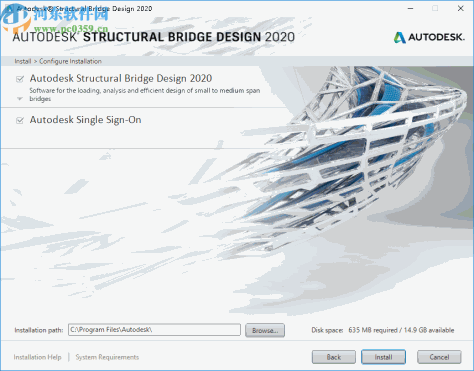 autodesk structural bridge design 2020注册机和序列号密钥