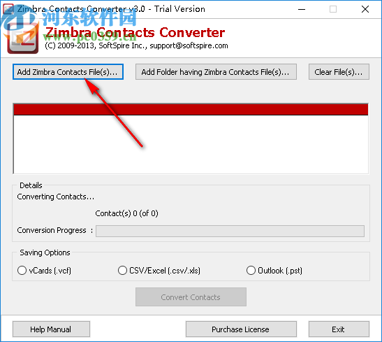 Zimbra Contacts Converter(Zimbra转换器)