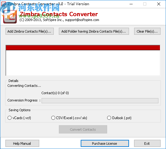 Zimbra Contacts Converter(Zimbra转换器)