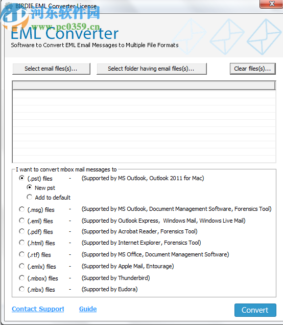 Birdie EML to PDF Converter(EML到PDF转换器)