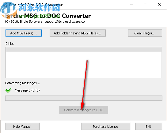 Birdie MSG to DOC Converter(MSG转DOC转换器)