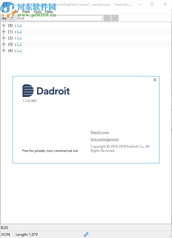 Dadroit Viewer(JSON文件查看工具)