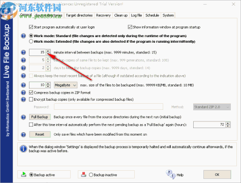 Live File Backup(文件实时备份软件)