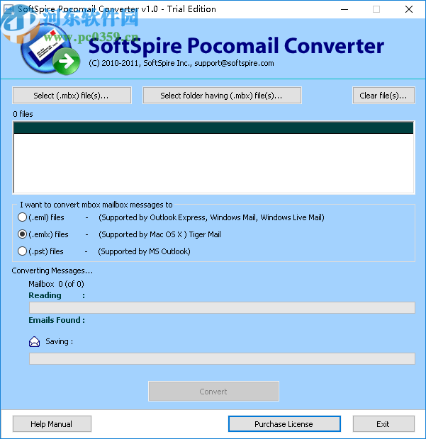 SoftSpire Pocomail Converter(Pocomail转换工具)