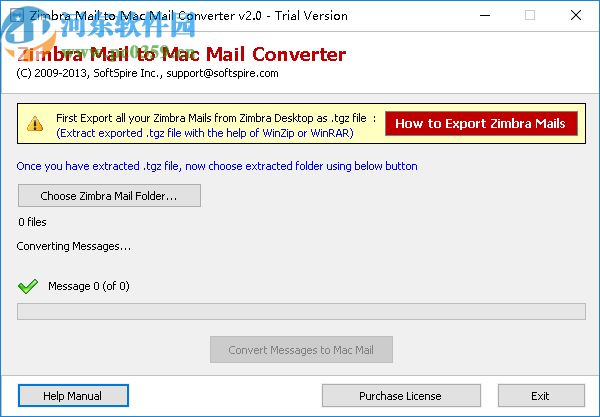 Zimbra Mail to Mac Mail Converter