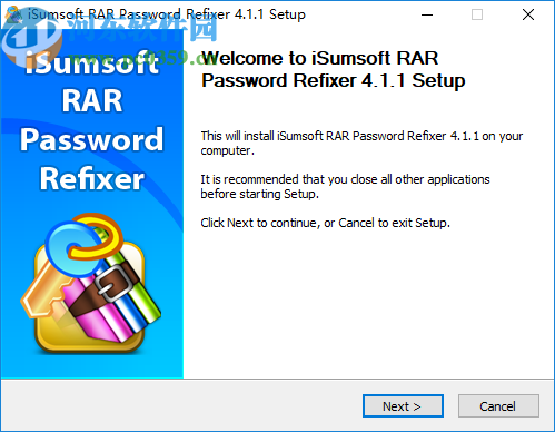 iSumsoft RAR Password Refixer(rar密码恢复工具)