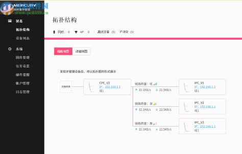 MERCURY网桥集中管理软件