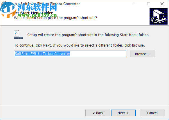 SoftSpire EML to Zimbra Converter(EML转换成Zimbra)