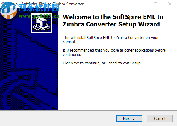 SoftSpire EML to Zimbra Converter(EML转换成Zimbra)