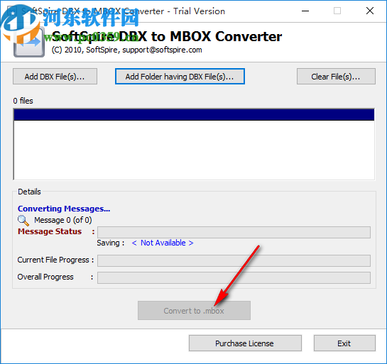 SoftSpire DBX to MBOX Converter(DBX转换成MBOX)