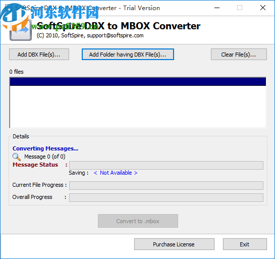 SoftSpire DBX to MBOX Converter(DBX转换成MBOX)