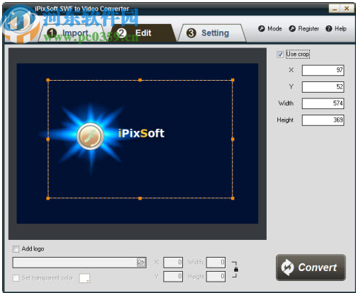 iPixSoft SWF to HTML5 Converter