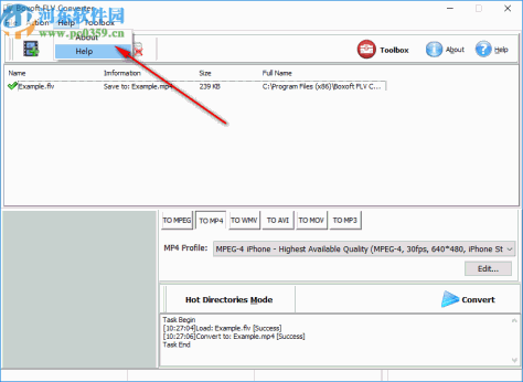 Boxoft FLV Converter(FLV格式转换软件)