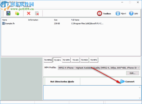 Boxoft FLV Converter(FLV格式转换软件)