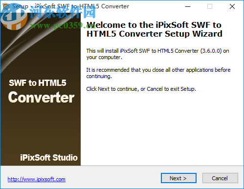 iPixSoft SWF to HTML5 Converter