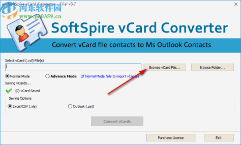 SoftSpire vCard Converter(vCard格式转换器)