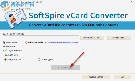 SoftSpire vCard Converter(vCard格式转换器)