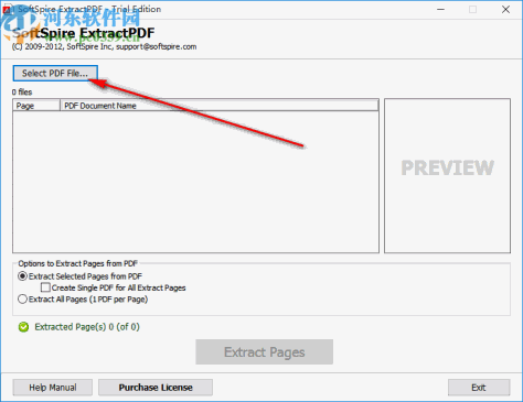 SoftSpire Extractpdf(PDF提取工具)