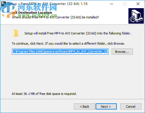 Pazera Free MP4 to AVI Converter(MP4转AVI格式工具)