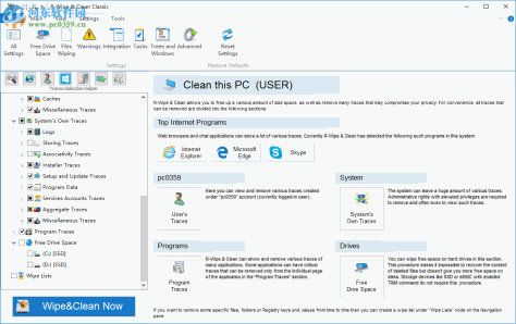 R-Wipe&Clean(磁盘清理工具)