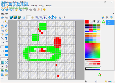 Sib Cursor Editor(鼠标编辑器) 3.13 免费中文版