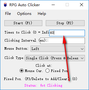 RPG Auto Clicker(鼠标自动点击器) 5.0.1.0 免费版