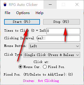 RPG Auto Clicker(鼠标自动点击器) 5.0.1.0 免费版