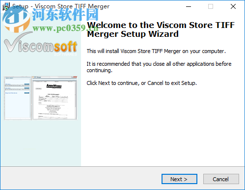 Viscom Store TIFF Merger(TIFF图片合并软件) 1.02 官方版