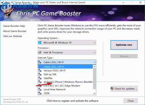 Chris-PC Game Booster(游戏性能提升软件) 5.05 免费版