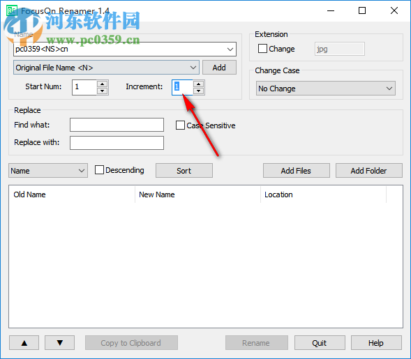 FocusOn Renamer(批量重命名软件) 1.4 官方版