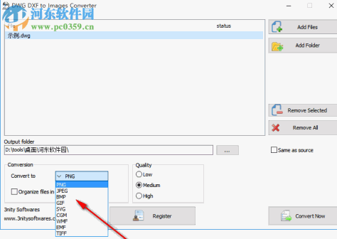 3nity DWG DXF to Images Converter(CAD图纸转图片) 2.1 免费版