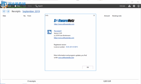 SoftwareNetz Receipt(开票打印软件) 4.05 免费版